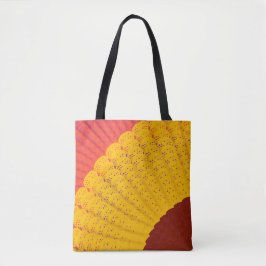 Bolsa Tote Toalhinha de renda, leque 