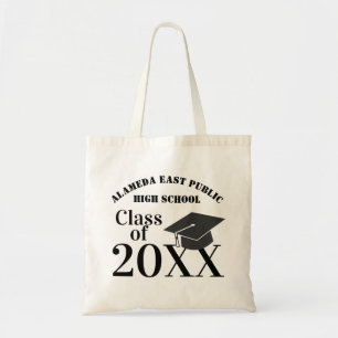 Bolsa Tote Toca da turma de ... Chapéu de formatura