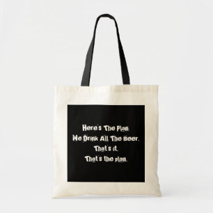 Bolsa Tote Toda a sacola engraçada do orçamento da cerveja