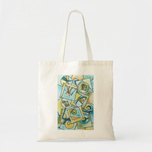 Bolsa Tote Todas as Formas e Tamanhos - Arte Geométrica Moder