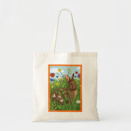 Bolsa Tote Todo Coelhinho Ama Flores