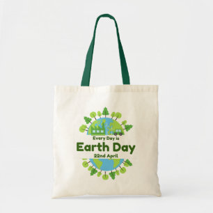 Bolsa Tote Todo Dia É Dia Da Terra Dia da Terra