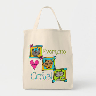 Bolsa Tote Todo Mundo Adora Gatos