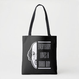 Bolsa Tote Todo Mundo Adora Um Bard Boy Shakespeare Thespian