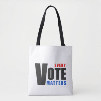 Bolsa Tote Todo voto importa - seu voto é seu poder