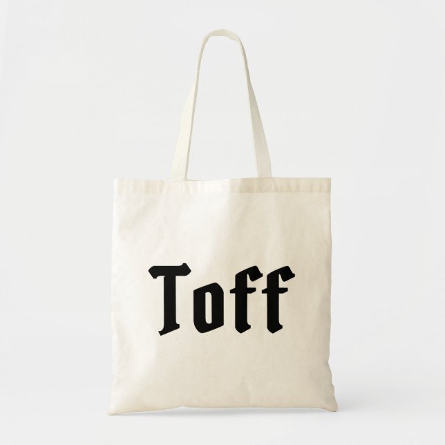 Bolsa Tote Toff (Frente)