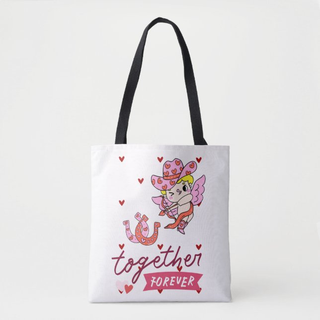 BOLSA TOTE TOGETHER FOREVER COUNTRY STYLE  (Frente)