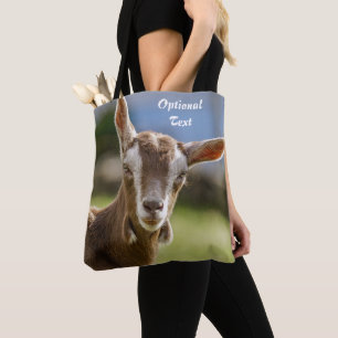 Bolsa Tote Toggenburg Dairy Goat Kid