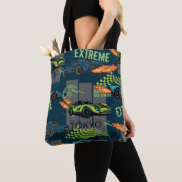 Bolsa Tote Tokyo Street Racing Pattern