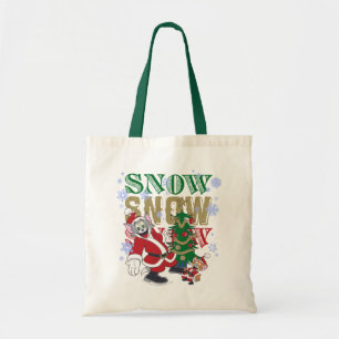 Bolsa Tote Tom e Jerry Santas da Árvore