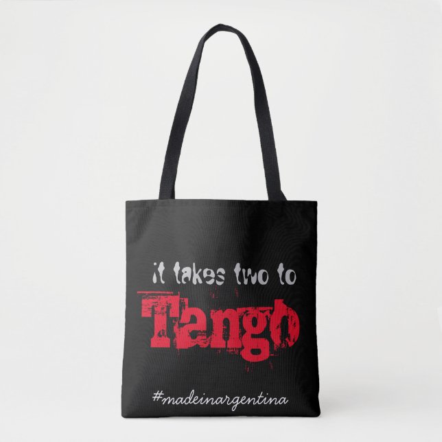 Bolsa Tote Toma dois ao tango (Frente)