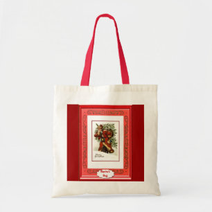 Bolsa Tote Tomando a casa da árvore de Natal