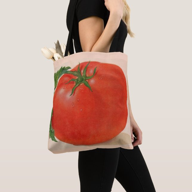 Bolsa Tote Tomate excelente BIG suculento (Close Up)