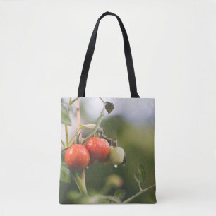 Bolsa Tote tomate molhado na vinha