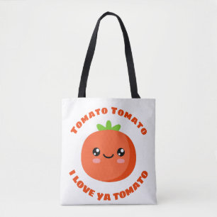 Bolsa Tote Tomate Tomato Eu te amo Tomato