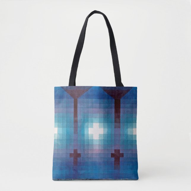Bolsa Tote Tomb em Três, Klee (Frente)