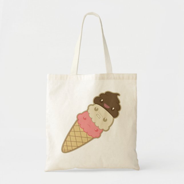 Bolsa Tote Tombadilho no sorvete (Frente)