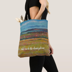 Bolsa Tote Tome-me à sacola da duna por favor  