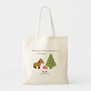 Bolsa Tote Tome uma Pequena Saco de Natal Mare