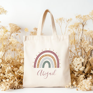 Bolsa Tote Tons Terrestres Personalizados de Boho Mudado