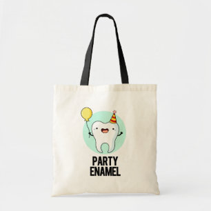 Bolsa Tote Tooth Enamel Funny do Partido