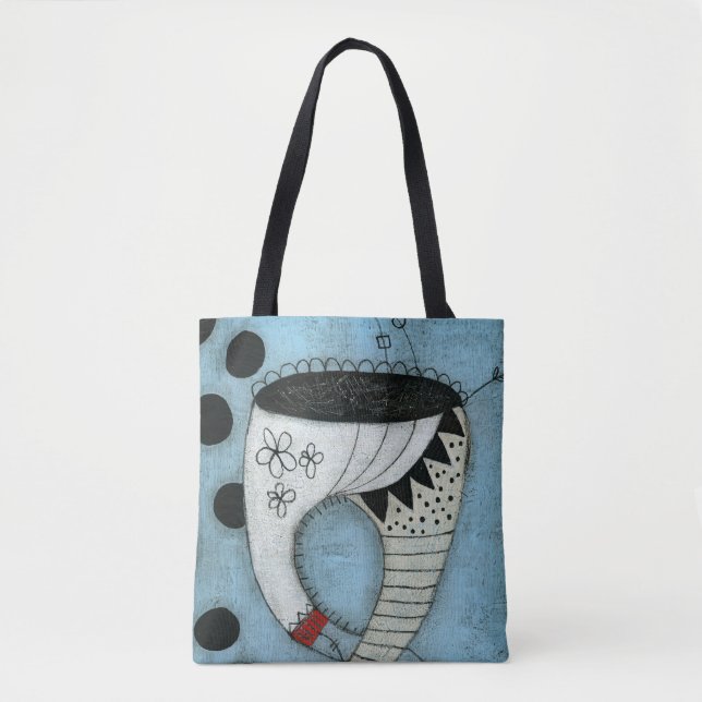 Bolsa Tote Tooth Has Nice Pants (Frente)