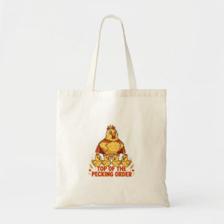 Bolsa Tote TOPO DA ORDEM DE BICADAS Saco de mão engraçado de