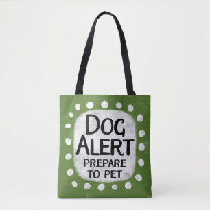 Bolsa Tote Toque de Alerta do Cão