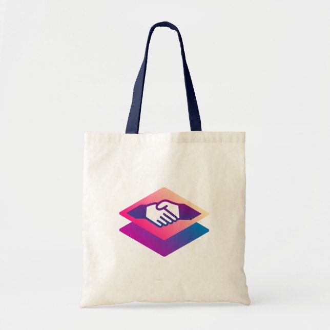 Bolsa Tote Toque de Confiança de Integração de Plataforma (Frente)