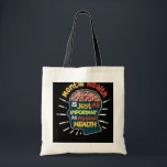 Bolsa Tote Toque de Sensibilização para a Saúde Mental - "Igu<br><div class="desc">Espalhe uma mensagem importante onde quer que você vá com essa bolsa de tote ousada e significativa "Saúde Mental é Tão Importante quanto Saúde Física". Com uma ilustração vibrante do cérebro e tipografia impactante, este saco é perfeito para defensores da saúde mental, estudantes, terapeutas, ou qualquer pessoa que acredite no...</div>