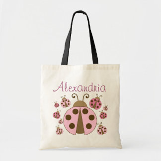 Bolsa Tote Toque Ladybug Rosa
