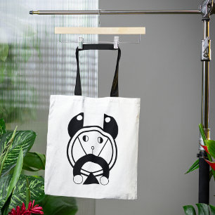 Bolsa Tote Tora Geométrica Tiger Zodiac
