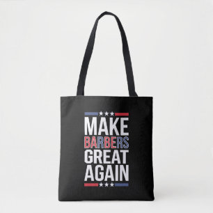 Bolsa Tote Torne os Barbeiros Grandes Novamente Barbeiros Par