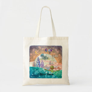 Bolsa Tote Torre Alien  Cidade