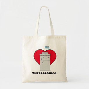 Bolsa Tote Torre branca de Salónica, Grécia