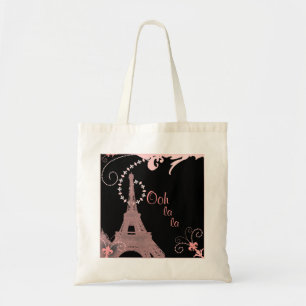 Bolsa Tote torre de retro de moda feminina paris eiffel