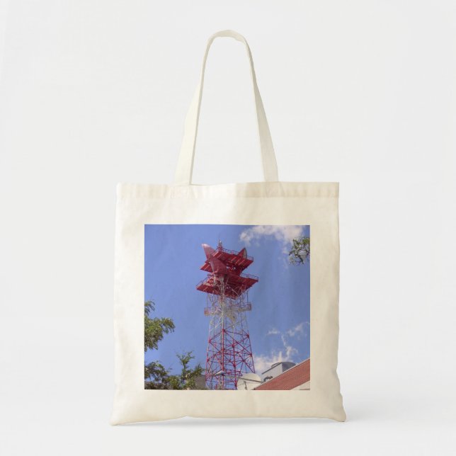 Bolsa Tote Torre de Telecomunicações de Rádio do Microwave Re (Frente)