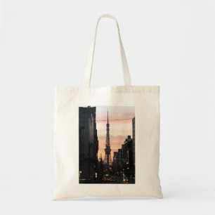 Bolsa Tote Torre de Tóquio nascer do sol 東京タワー日の出