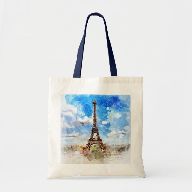 Bolsa Tote Torre Eiffel (Frente)