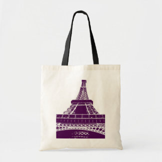 Bolsa Tote torre Eiffel do saco do pop art: Paris
