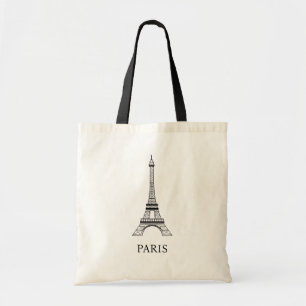 Bolsa Tote Torre Eiffel Parisiense Moderna Paris Tote Bag Fra
