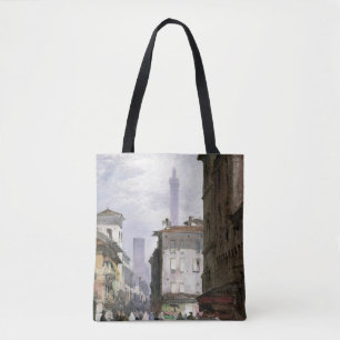 Bolsa Tote Torre inclinada, Bolonha