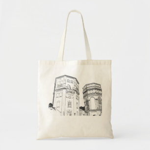 Bolsa Tote Torres de Água do Grodno da Bielorrússia