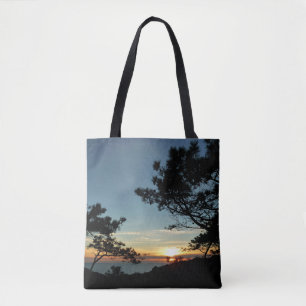 Bolsa Tote Torrey Pine Sunset III Paisagem da Califórnia