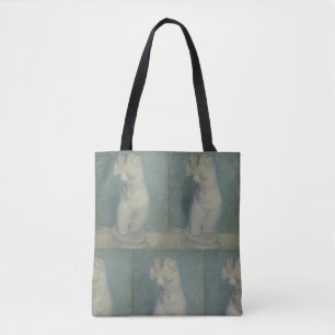 Bolsa Tote Torso de Gesso de Van Gogh - Estátua Clássica de A