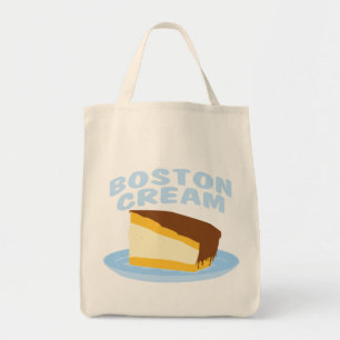 Bolsa Tote Torta de creme de Boston