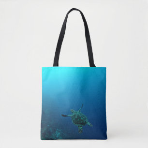 BOLSA TOTE TORTA MARÍTIMA NA ÁGUA