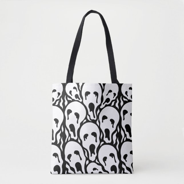 Bolsa Tote Tortured Souls Weird Horror Artwork (Frente)