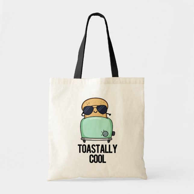 Bolsa Tote Tostão Engraçado e Legal Toastão (Frente)