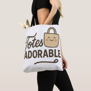 Bolsa Tote Totalmente Adorável